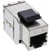InLine RJ45 prise femelle/prise femelle insert, SNAP-In, Cat.6A stp