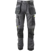 DeWalt FAIR31380 Fairhaven Stretch Werkbroek - Grijs / Zwart - W38/L31