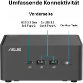 Asus 90AR00Q2-M000K0 RNUC15CRHV700002 ARL-H 28W vPro (U7 265H)