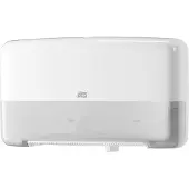 Tork Toiletpapierdispenser Tork T2 Elevation jumbo klein duo wit 555500