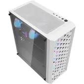 Darkflash - DF-DK351CL6-WH - DK351 - PC-behuizing zonder voeding - Middenformaat - ATX-formaat - Wit