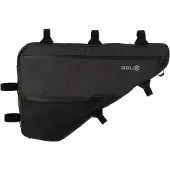 Agu Venture - Full Frame Bag - Bikepacking Tas - 12L - Zwart - Waterafstotend Polyester - YKK Ritssluiting - 3M Reflectie