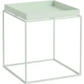HAY Tray Table medium bijzettafel Soft mint, 40x40x44 cm