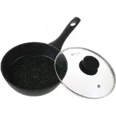 Zilner Koekenpan Marmor Coating 20cm ZL7713 met Deksel