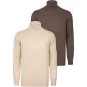 Felix Hardy Set Van 2 Coltruien - 100% Katoen Heren Beige-Bruin - M