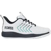 K-Swiss Padelschoen Men Ultrashot Light Clay White/Carbon/Baltic-Schoenmaat 41,5