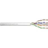 Digitus CAT 6A U/UTP Gekruld koperpaar, patchkabel, 100 meter, grijs
