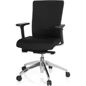 Hjh OFFICE ASTRA BASE - Professionele bureaustoel Zwart