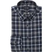 Olymp Luxor Comfort Fit Overhemd marine, Ruit