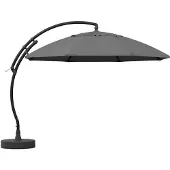 Sungarden Bezug 375/8 PP grau-mel. 40003088 Zweefparasol