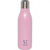 Asobu UV-Light Bottle - roze - 0.5 L