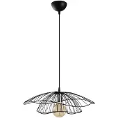 Opviq Hanglamp Tel 6500, dimbaar, zwart, Woon-/ Eetkamer, metaal, Modern, hanglamp