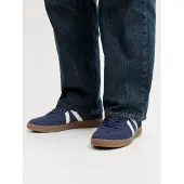 Jack & Jones Sneakers laag 'JFWKIRK' navy / wit