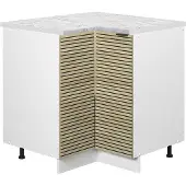 Vicco Hoekkast Fame-Line Eiken paneel 80.5 cm , WB Marmer, Model 51446