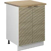Vicco Keukenonderkast Fame-Line Eiken paneel 60 cm , WB Eik, Model 51290