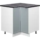 Vicco Hoekkast Fame-Line Licht blauw-grijs 80.5 cm , WB Antraciet, Model 50966