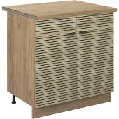 Vicco Keukenonderkast Fame-Line Eiken paneel 80 cm , WB Eik, Model 51373