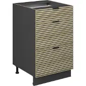 Vicco Keukenonderkast Fame-Line Eiken paneel 50 cm zonder werkblad, Model 51324