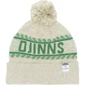 Djinns Muts 'Winter Jacquard' beige / groen
