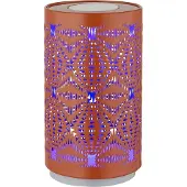 Globo LED tafellamp Touch batterij lamp RGB kleurverandering woonkamerlamp Tafellamp goud, koel wit lichtkleur, DxH 8 x 14 cm