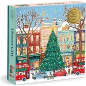 Sonstige Verlage Tinsel City: Puzzel van 500 stukjes met folieprint