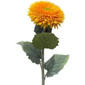 Clayre & Eef Kunstbloem Oranje Kunststof