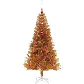 vidaXL Kerstboom Goud 120 cm PET