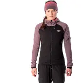 Dynafit - Women's Radical Wool Hooded Jacket - Fleecevest XS, zwart