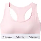 Calvin Klein Dames/Dames Logo Katoenmix Bralette (Wieg Roze)