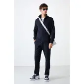 Tommy Life Heren Relaxed Fit Zip-kraag Sweatshirt en Broekset