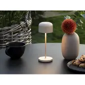 Konstsmide oplaadbare tafellamp | Lille Mini | 2200-2700K | IP54 | 3.5W | Zandkleur
