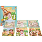 Ramiz Magnetische Boerderij Puzzel Boekje met Dieren, 61 Delen