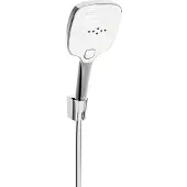 Mexen R-17 vaste doucheset, chroom/wit - 785175052-02