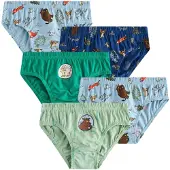 Next Onderbroek 'Gruffalo' lichtblauw / donkerblauw / limoen / lichtgroen