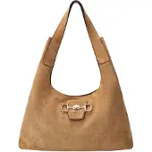 GUESS schoudertas Sunset Hobo Tan Lichtbruin