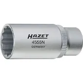 Hazet 4555N 4555N Dop (zeskant) Dopsleutelinzetstuk 27 mm 1/2 27 mm 1/2 (12,5 mm)