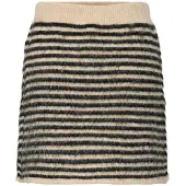 Pieces Rok 'PCAda' greige / zwart
