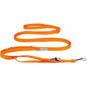 Amiplay Samba 8-in-1 Verstelbare Hondenlijn M Oranje 200-400cm