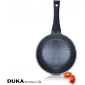DUKA keukentoevoegingen, servies, serveerwaren, tafeldecoratie - Gota Cook inductie-aluminium koekenpan 20 cm met granietcoating