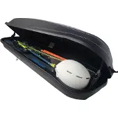 Famanu - Dakbox / skibox / bagagebox 300 liter, kunststof – Zwart