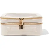 HEMA Toilettas 23x15x9cm Dubbellaags Transparant