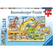 Ravensburger Er is veel werk aan de bouwplaats in Ravensburg, postcode 07800