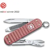 Victorinox Classic Precious Alox Zakmes - Gentle Rose - 5 Functies