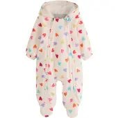 Next - Meisjes - Baby-onesie met capuchon - Crème