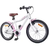 vidaXL Kinderfiets, 18 inch, geschikt voor kinderen van 5-7 jaar, lichtroze