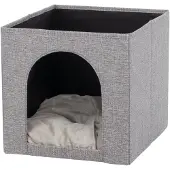 Trixie - Kattenmand - Iglo Ella - Grijs - 37X33X33 cm