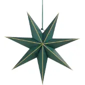 Mica Decorations Papieren kerstster | | Ø 45 cm (Binnen, Groen)