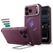 ESR Cyber Tough Kickstand iPhone 18 Pro Hoesje Rood