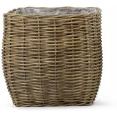 Floran Calgary plantenmand naturel 29 cm rotanlook kunststof