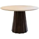 Giga Meubel Eettafel Faiza Marmer Beige Rond Ø120cm -